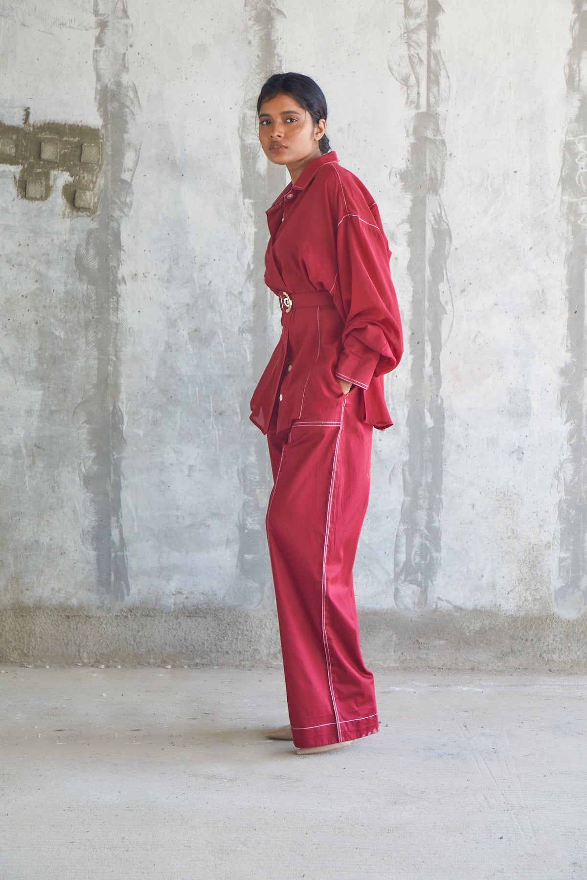 Maroon Co-ord-BENNCH