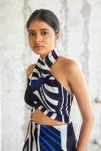 Load image into Gallery viewer, Striped CrissCross Crop Top - B E N N C H