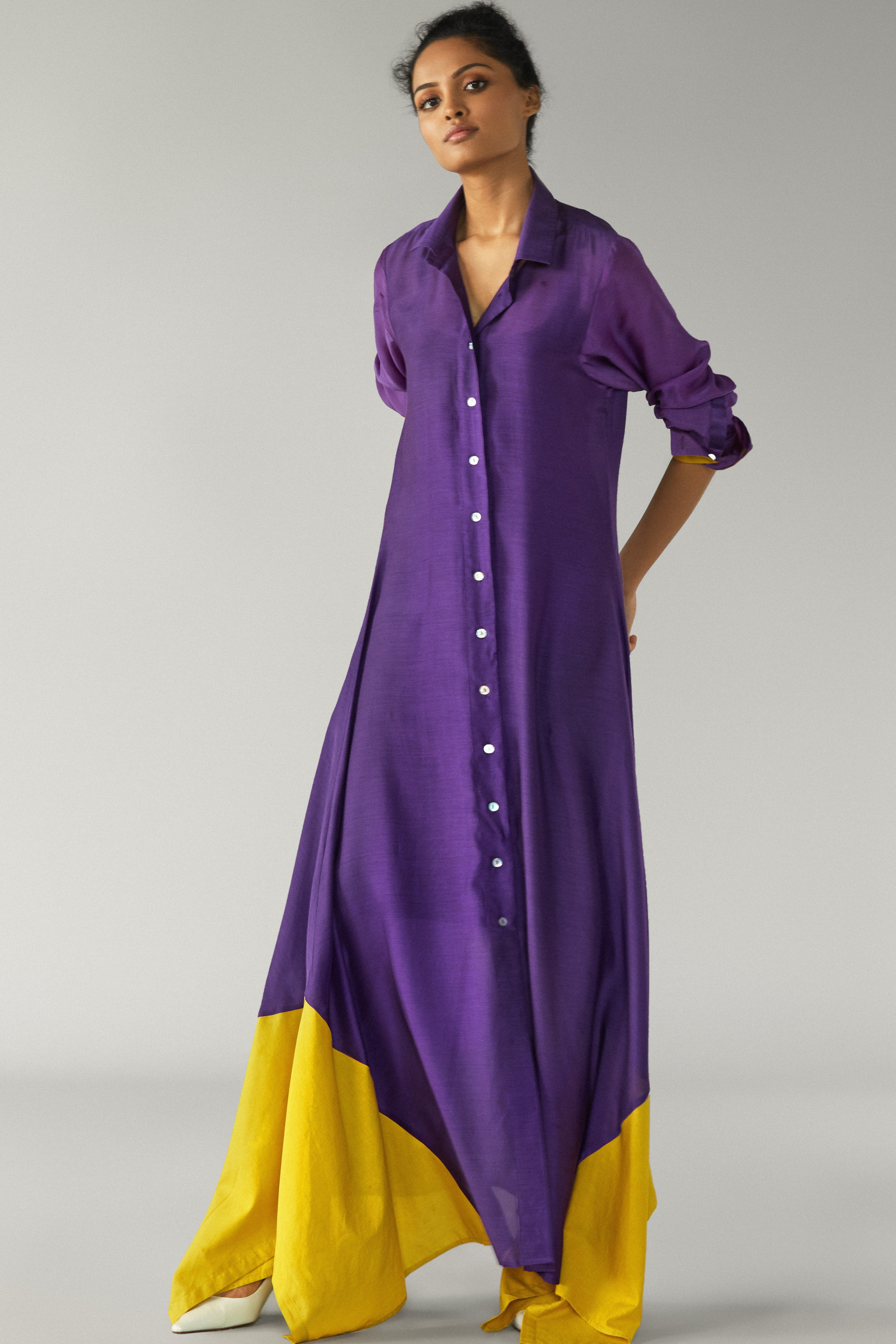 Murasaki Contrast Panel Maxi-BENNCH