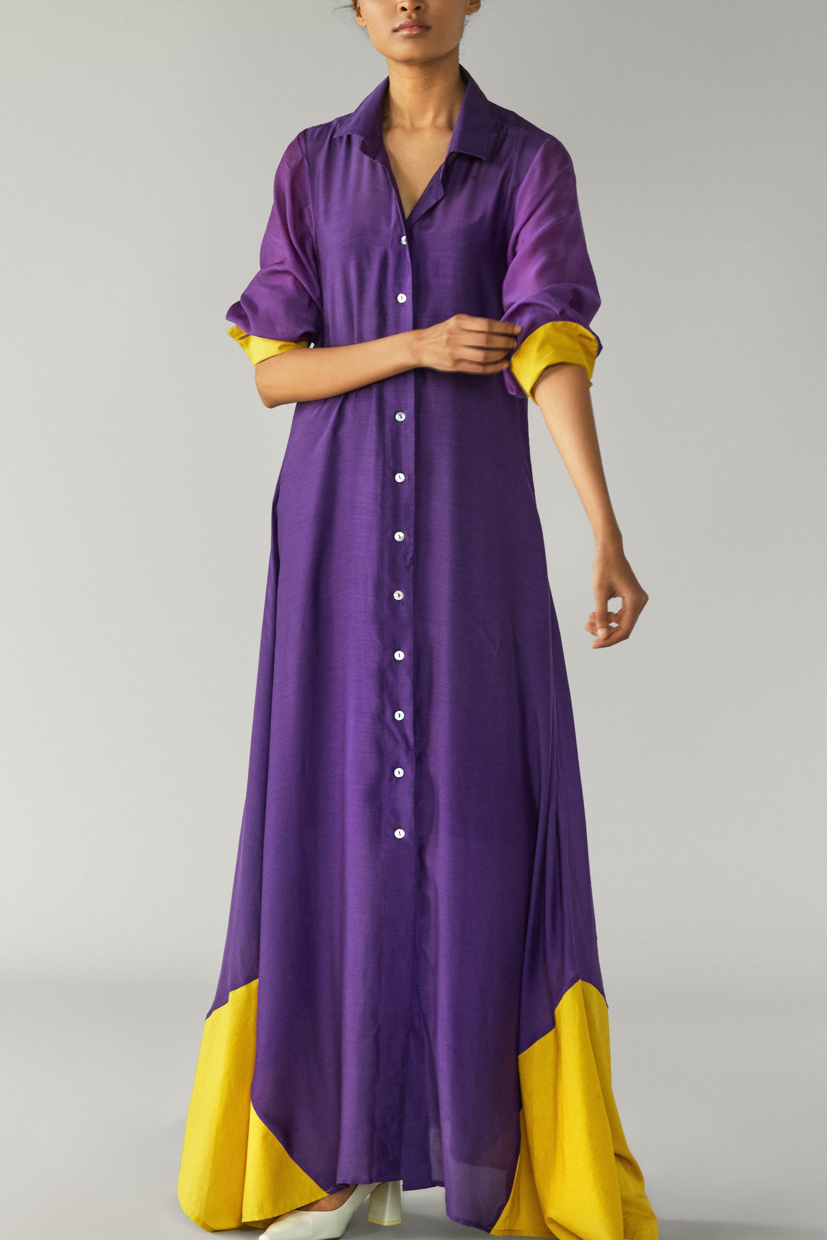 Murasaki Contrast Panel Maxi-BENNCH