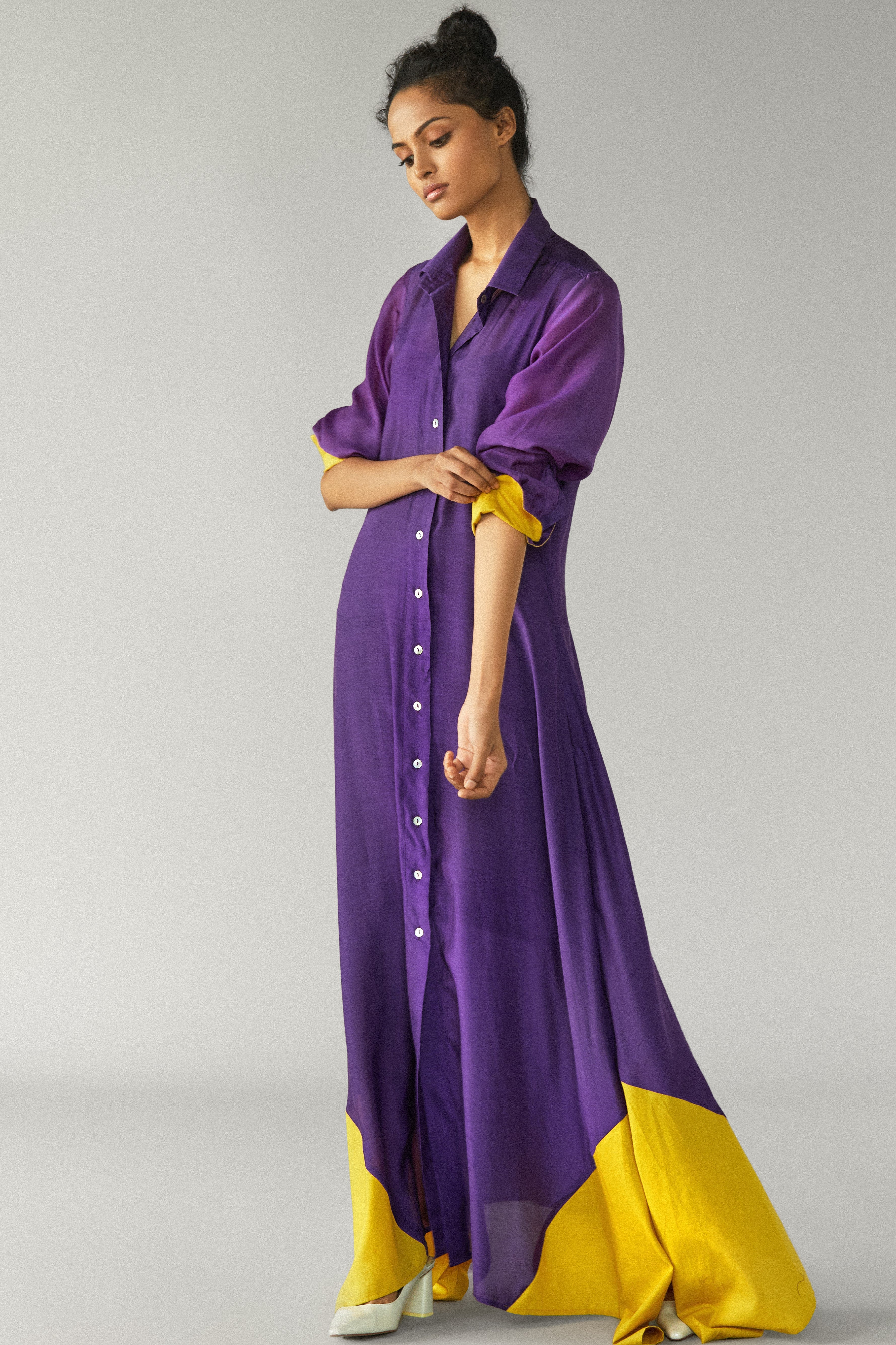 Murasaki Contrast Panel Maxi-BENNCH
