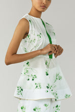 Load image into Gallery viewer, Shiro Floral Peplum Top - B E N N C H