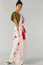 Load image into Gallery viewer, Red Flower Saree - B E N N C H
