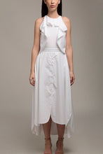 Load image into Gallery viewer, White Flounce Dress - B E N N C H