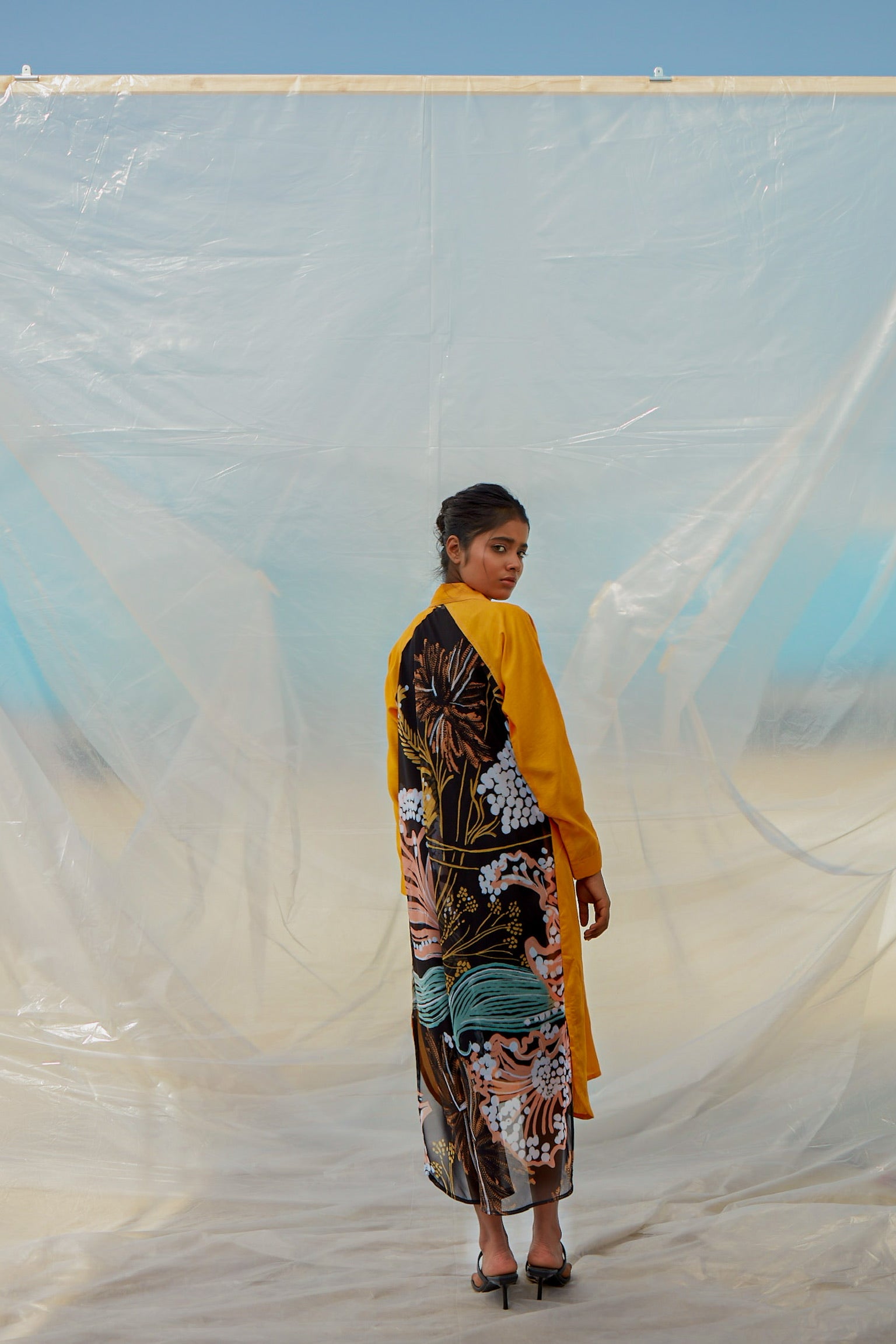 Mango Windowleaf Dress-BENNCH