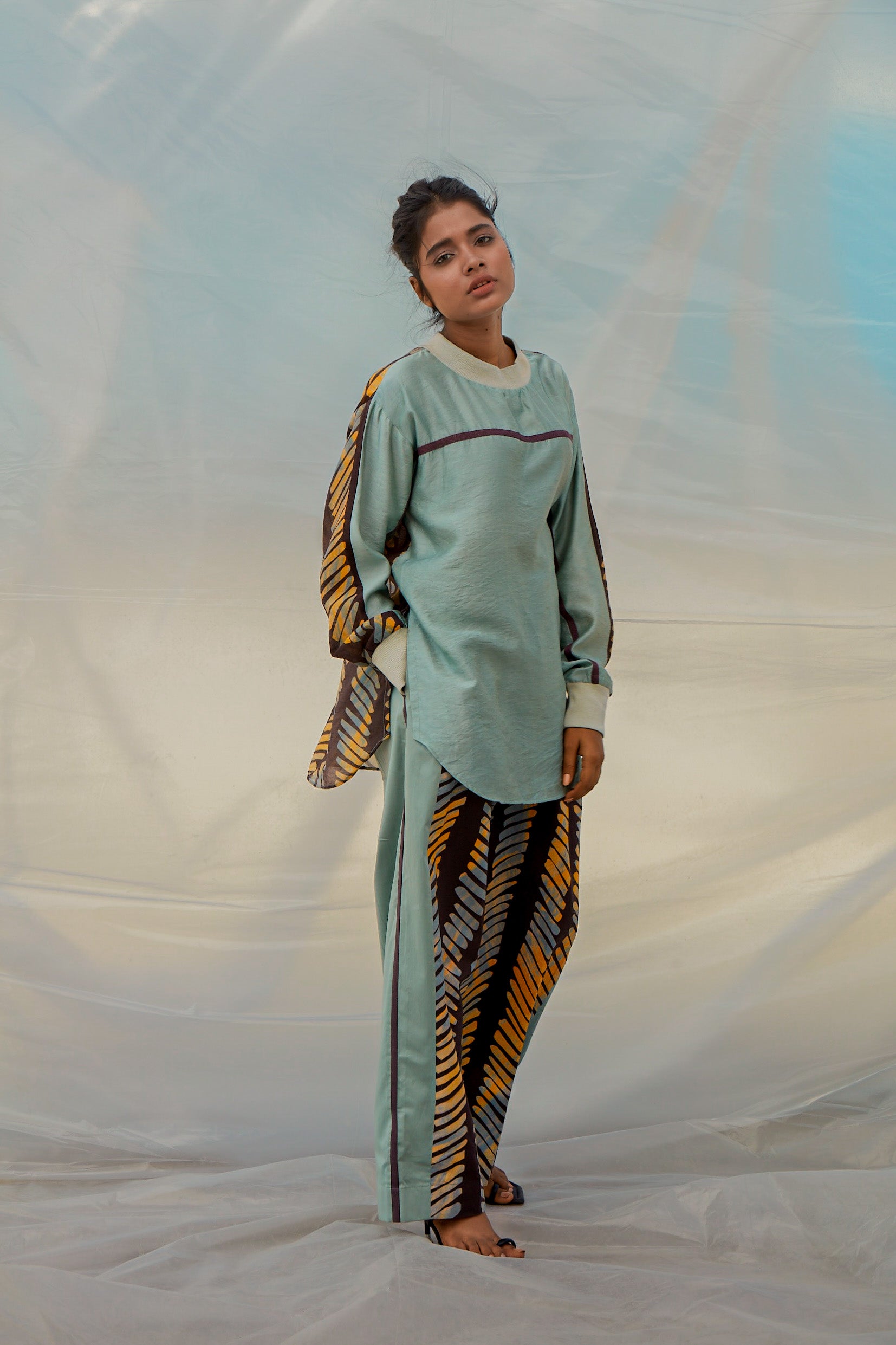 Multicolour Stroke Pants-BENNCH
