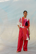 Glass Solid Pants Set-BENNCH