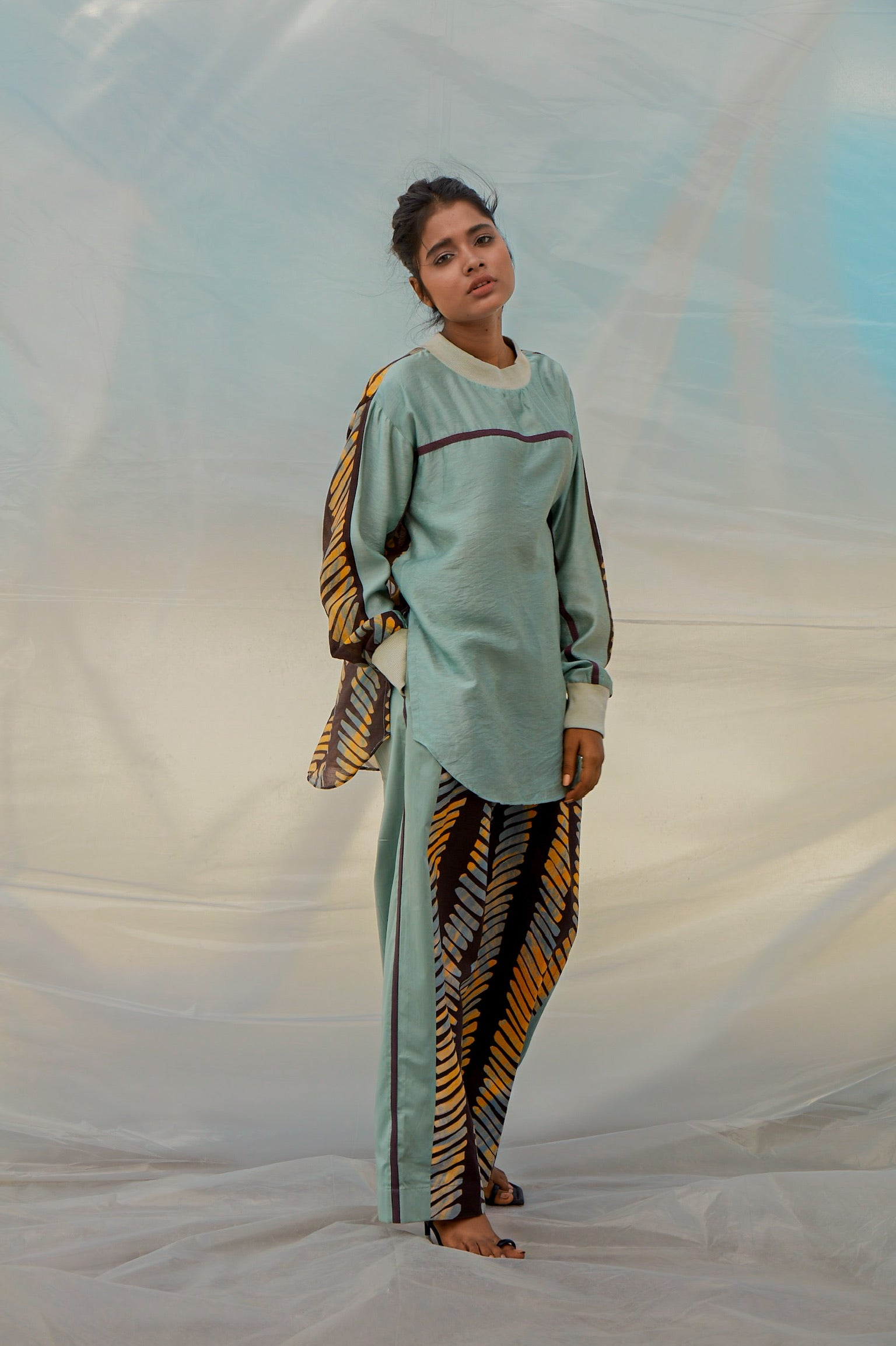Stroke Sweatshirt Set-BENNCH