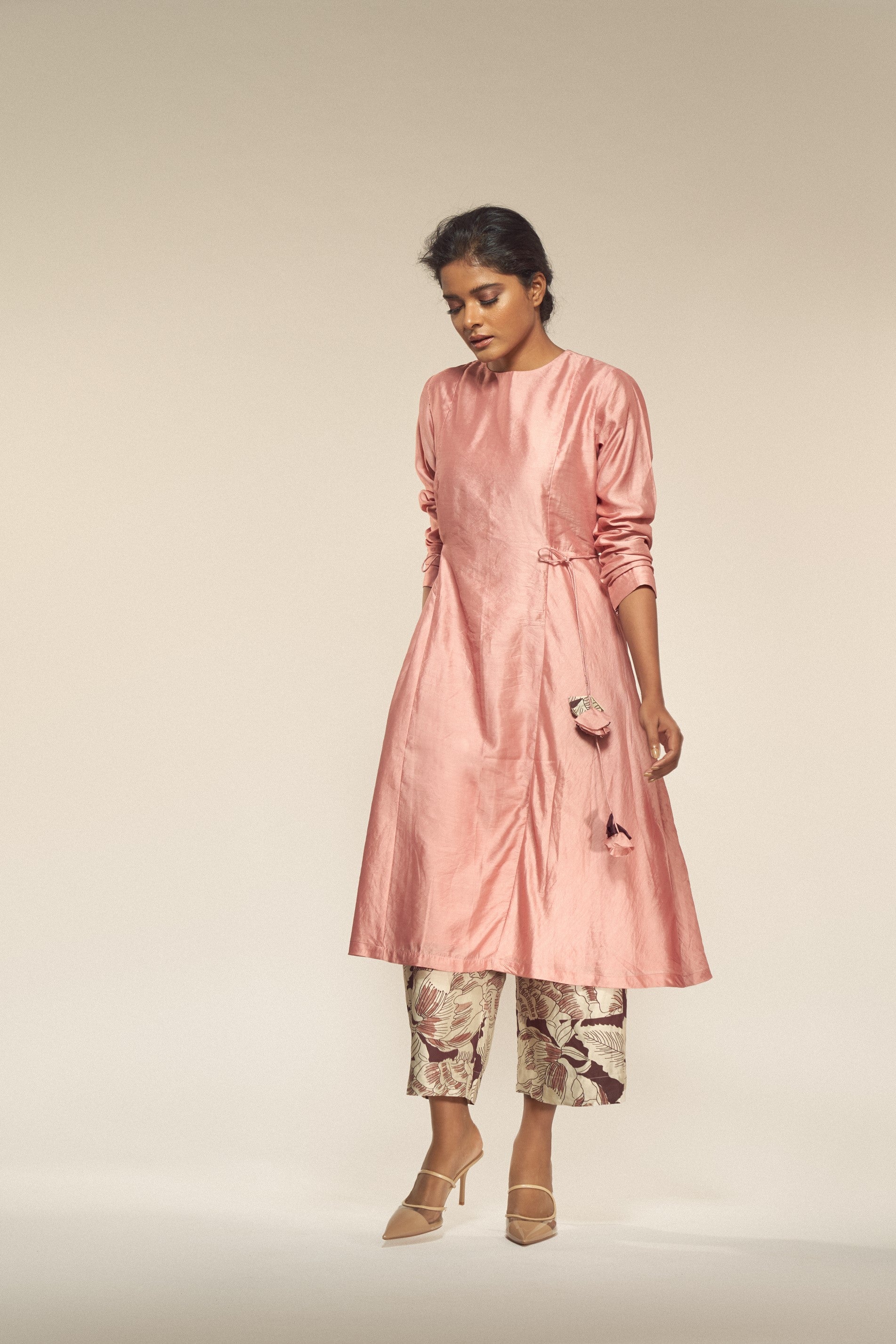 Tie Silk Tunic-BENNCH
