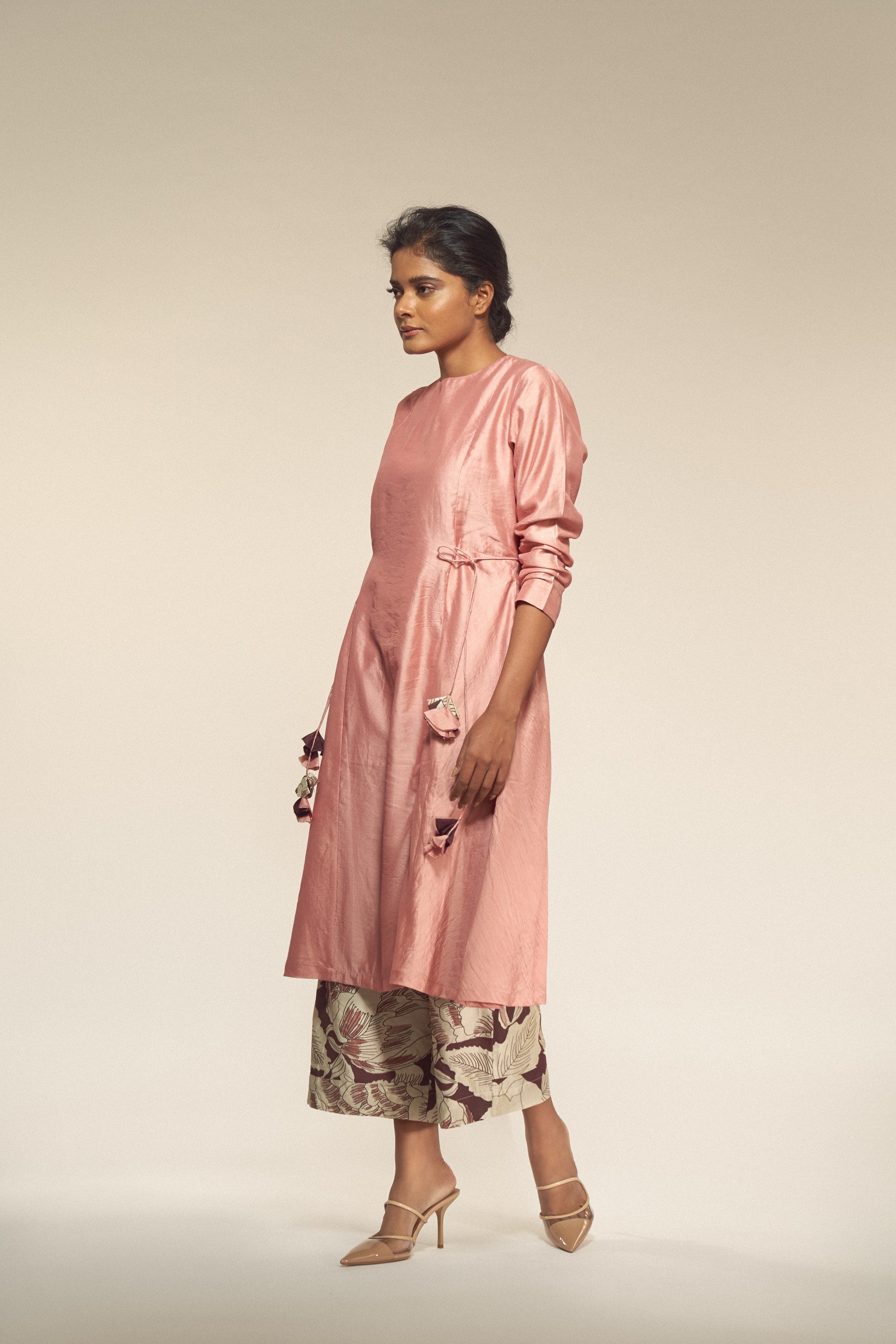 Tie Silk Tunic-BENNCH