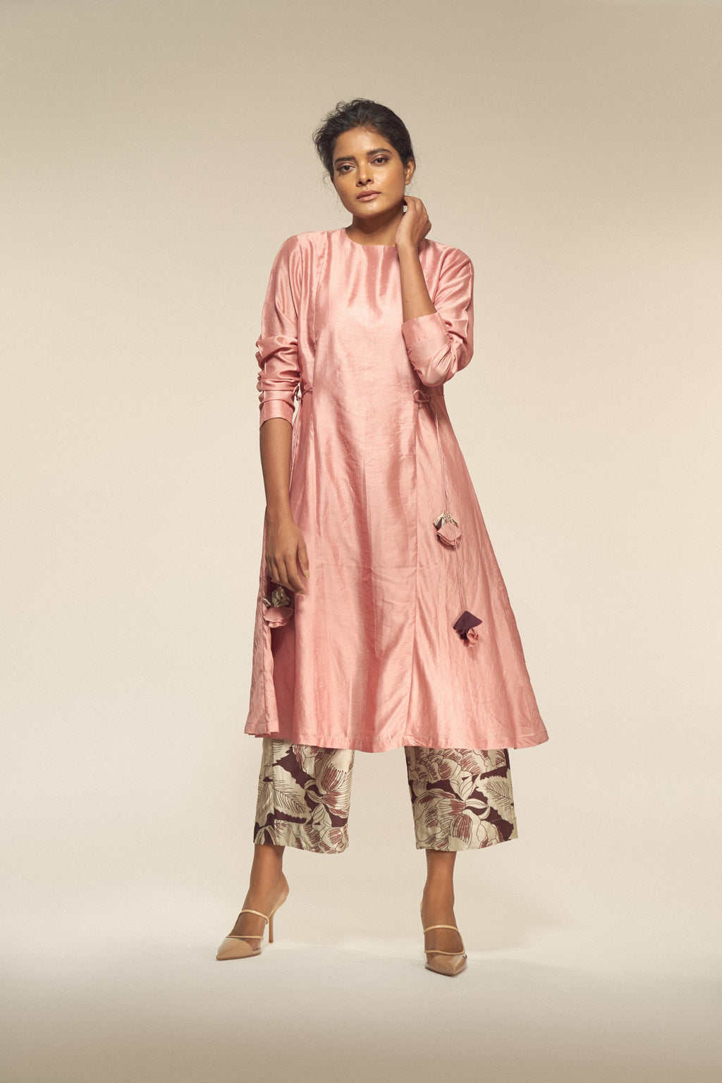 Tie Silk Tunic-BENNCH