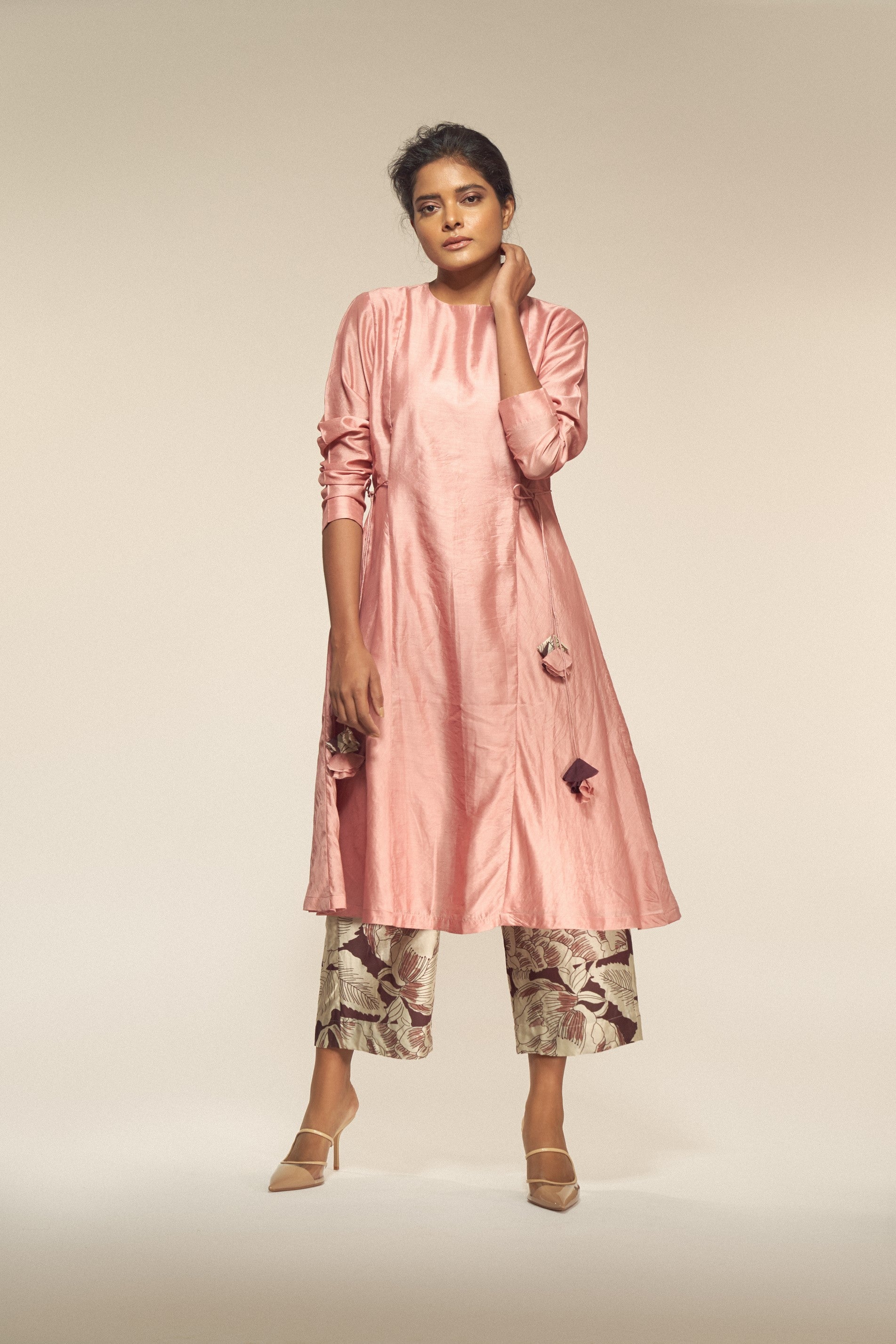 Tie Silk Tunic-BENNCH