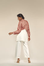 Load image into Gallery viewer, Solid White Silk Pants - B E N N C H