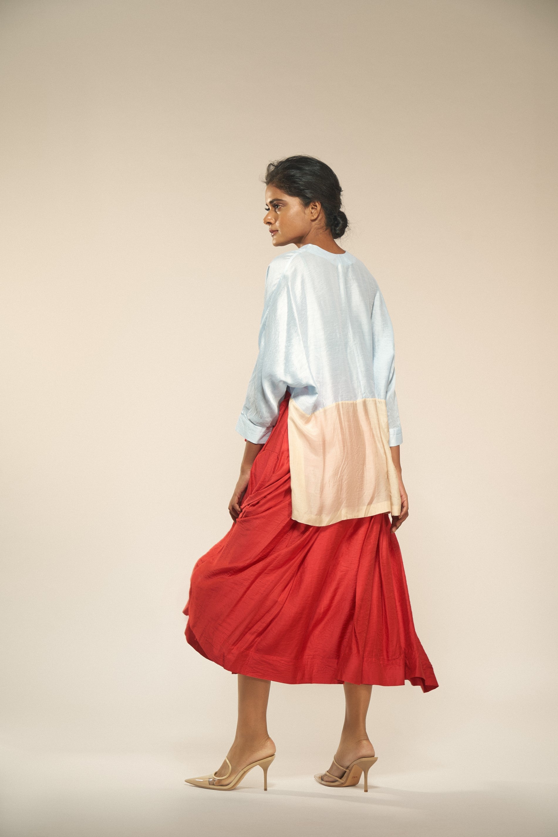 Color Block Red Set-BENNCH